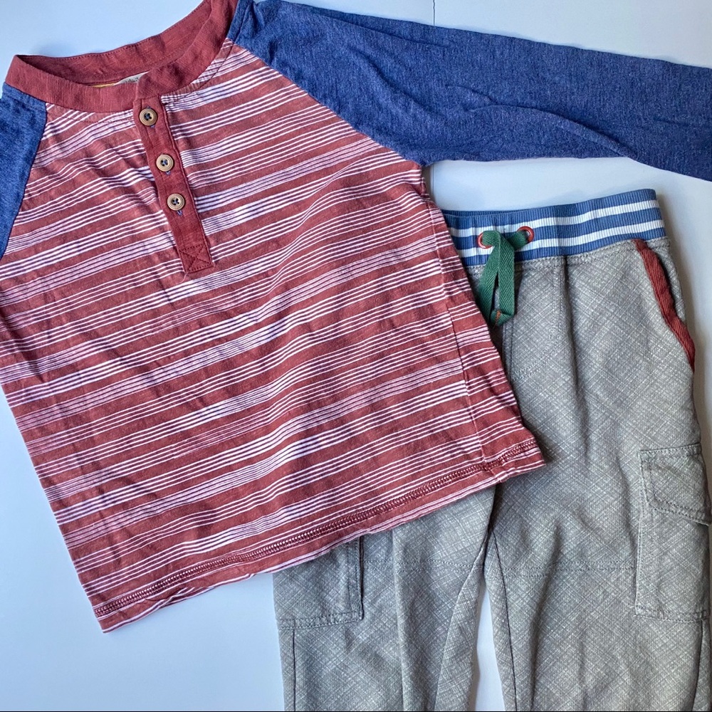 Matilda Jane Boys Matching Shirt/Pants Size 6-7